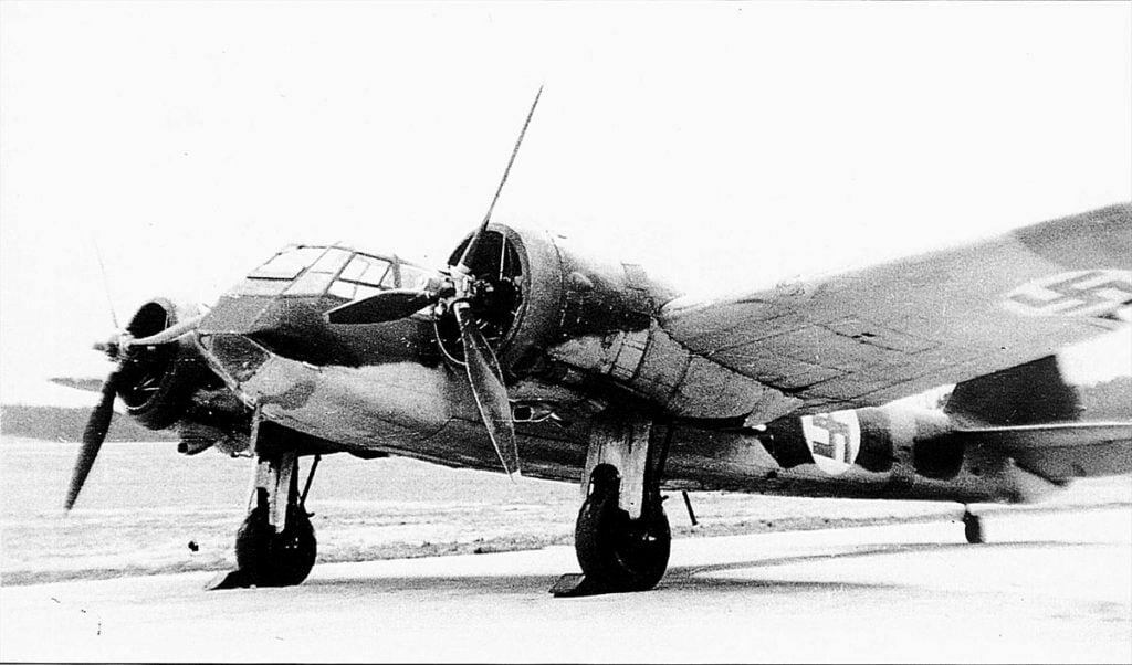 Finnish Bristol Blenheim IV BL-132 of LeLv42 at Immola1944