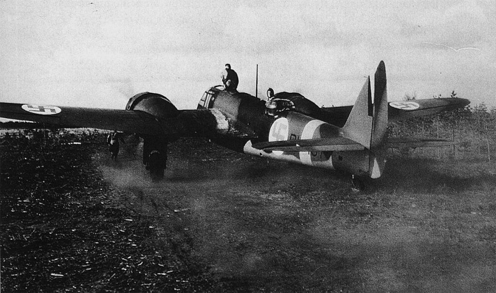 Finnish Bristol Blenheim Mk.I BL-137 of LeLv42 June 1940