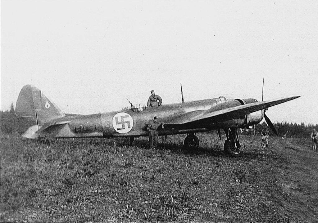 Finnish Bristol Blenheim Mk.I BL-143 of LeLv42 1941