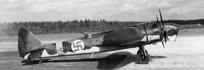 Finnish Bristol Blenheim IV BL-129 1944