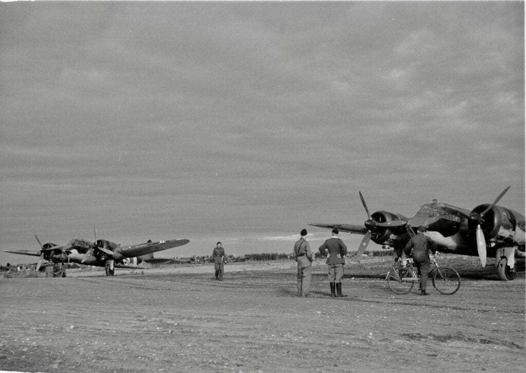 Finnish Bristol Blenheim Mk.I bombers