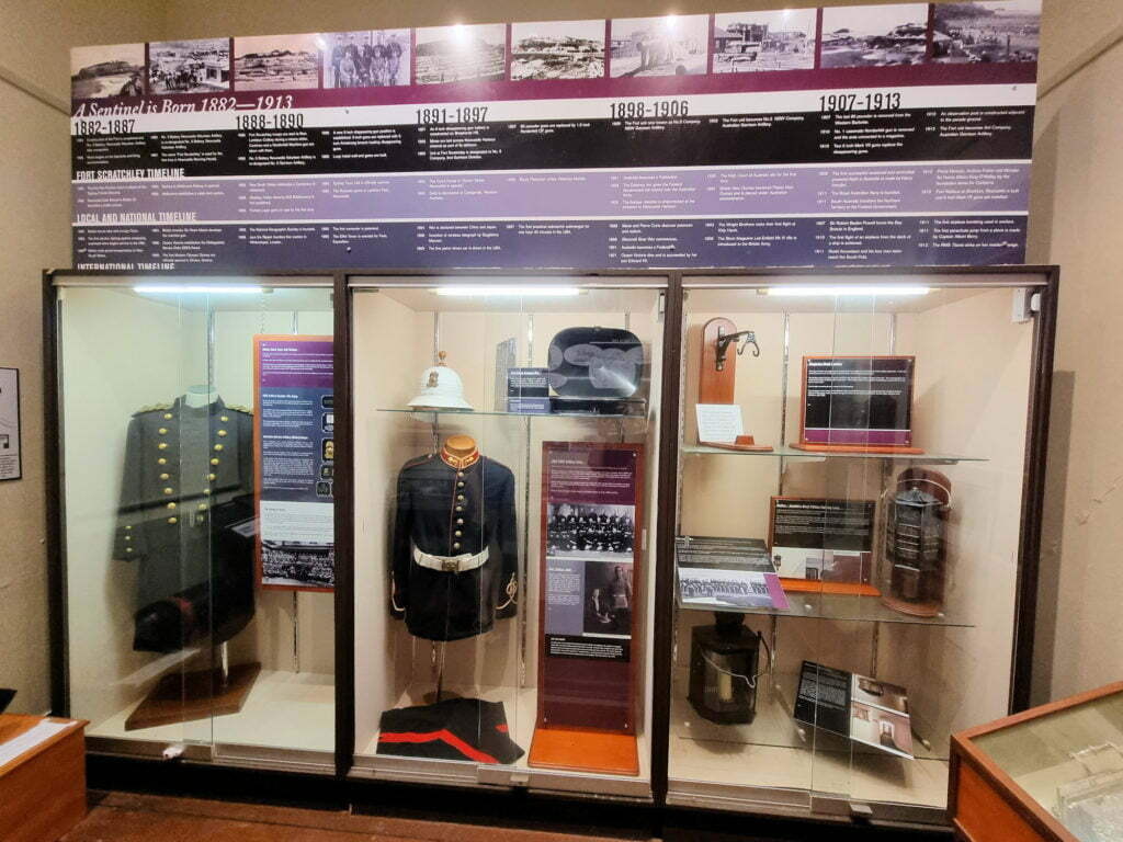 Uniform Display Fort Scratchley