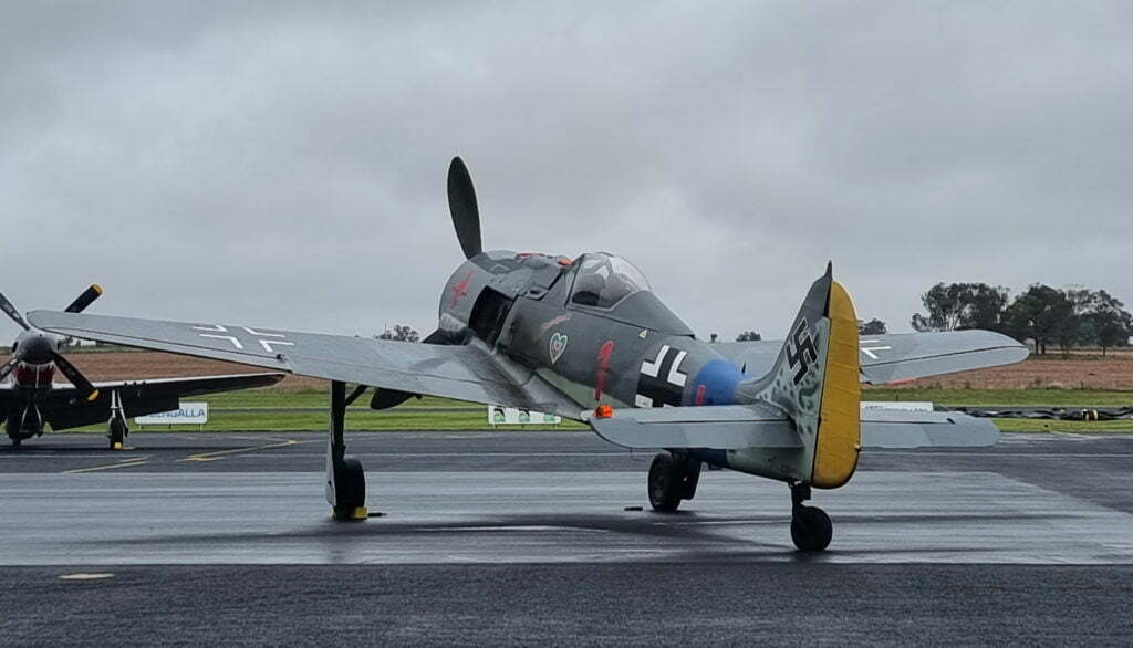 Focke-Wulf FW190A-8 at Warbirds Over Scone March 2022