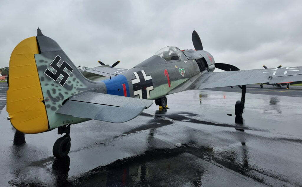 Focke-Wulf FW190A-8 at Warbirds Over Scone March 2022