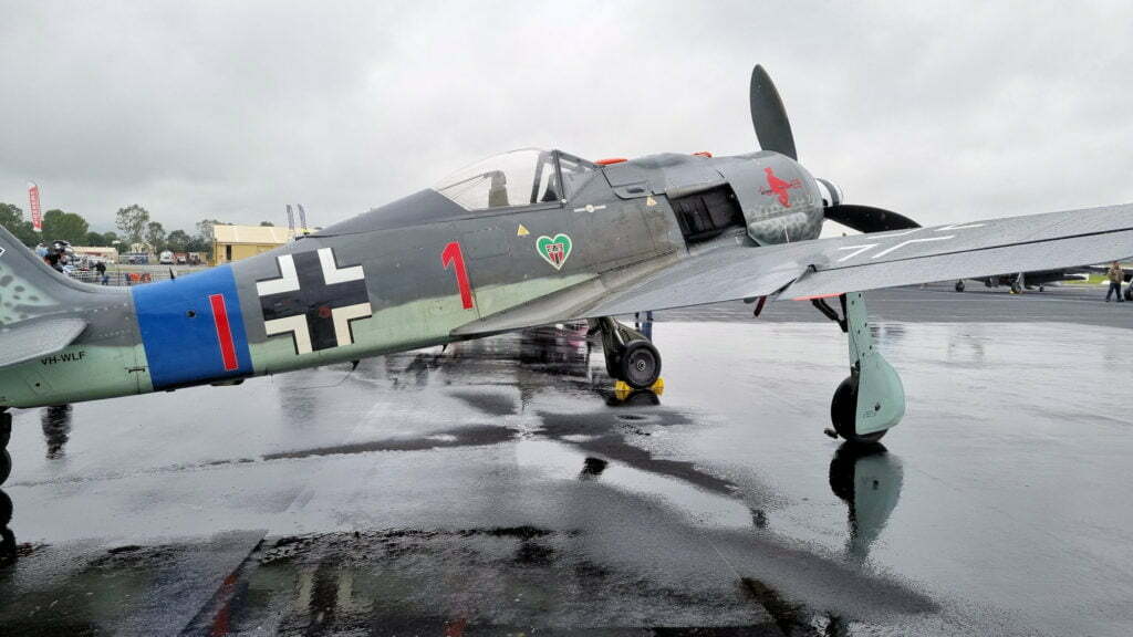 Focke-Wulf FW190A-8 at Warbirds Over Scone March 2022