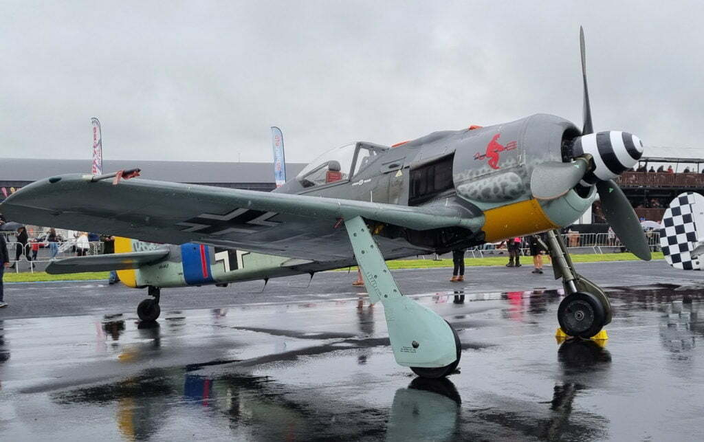 Focke-Wulf FW190A-8 at Warbirds Over Scone March 2022