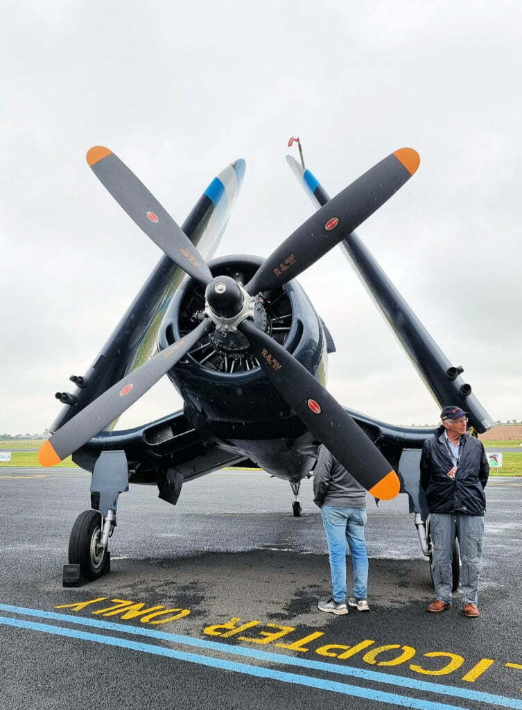 Vought F4U Corsair Warbirds Over Scone Mar 2022