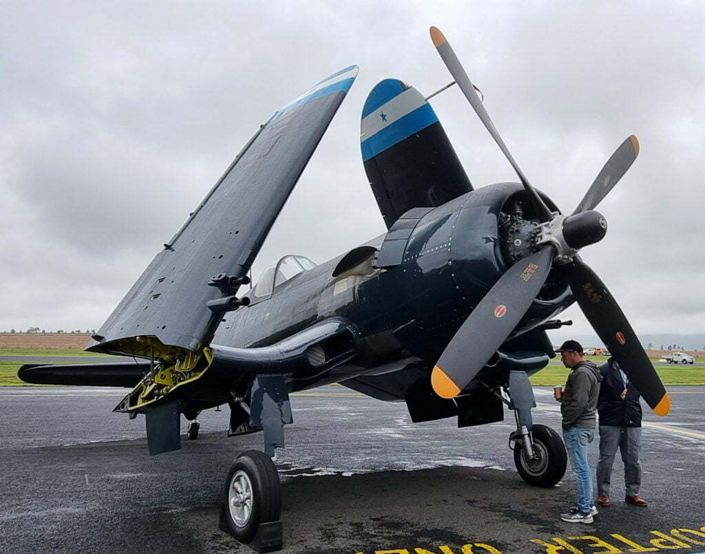 Vought F4U Corsair Warbirds Over Scone Mar 2022