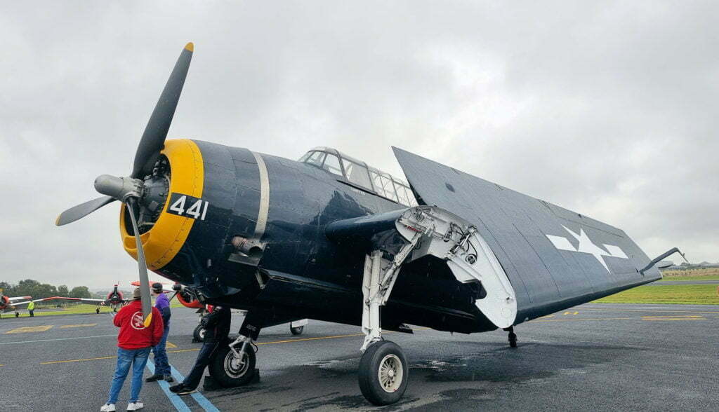 Grumman Avenger at Warbirds Over Scone March 2022