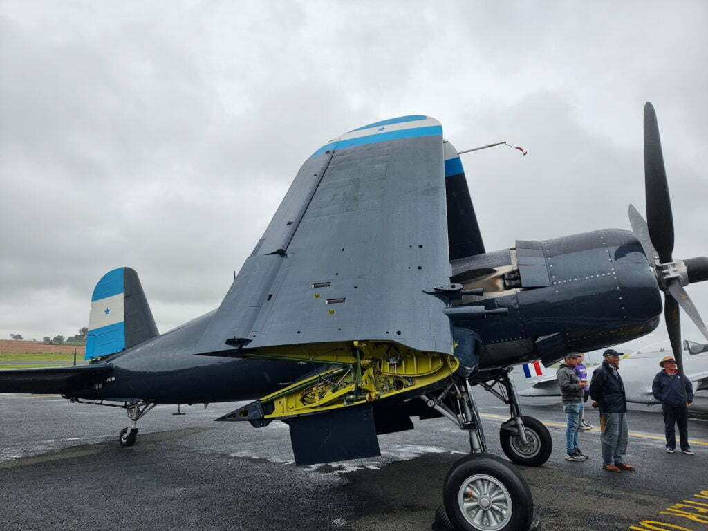 Vought F4U Corsair Warbirds Over Scone Mar 2022