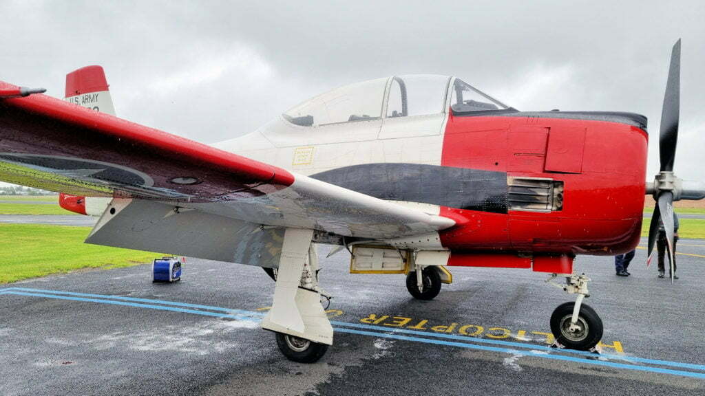 North American T-28B Trojan 138122