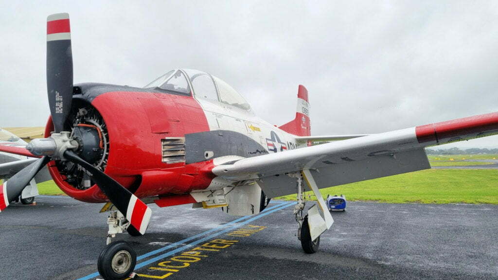 North American T-28B Trojan 138122