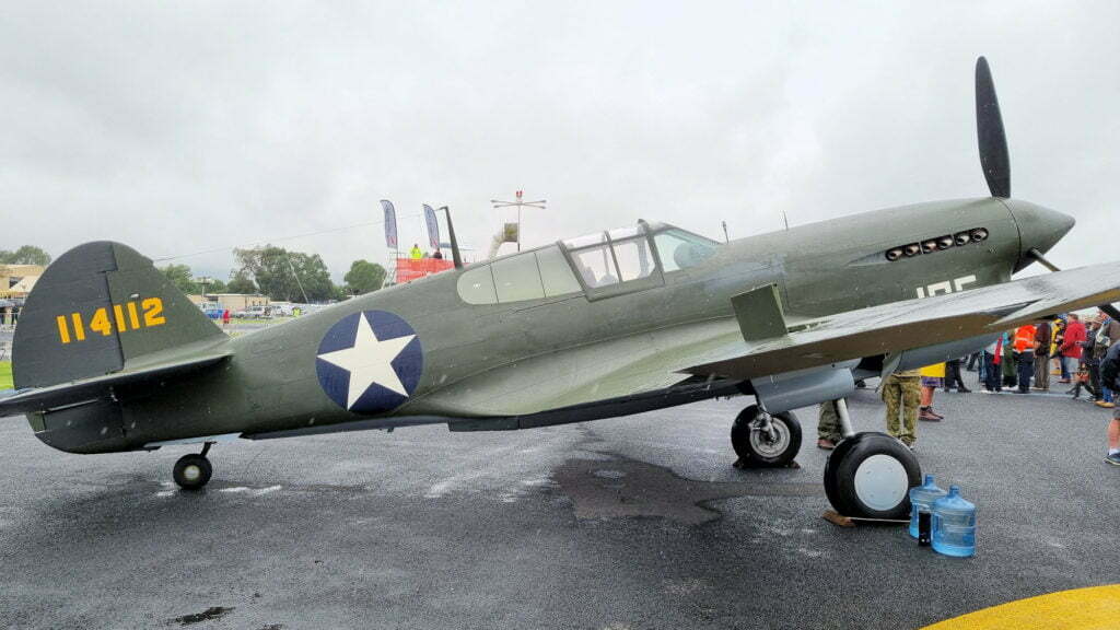 Curtiss P-40F Warhawk 41-14112 VH-HWK