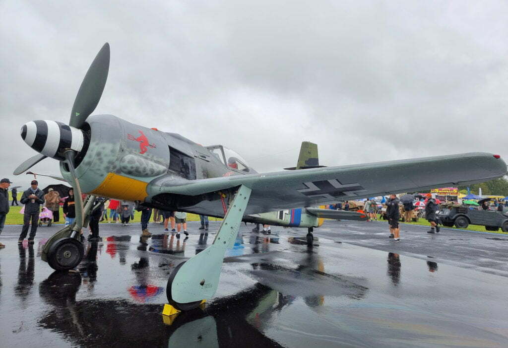 Focke-Wulf FW190A-8 at Warbirds Over Scone March 2022