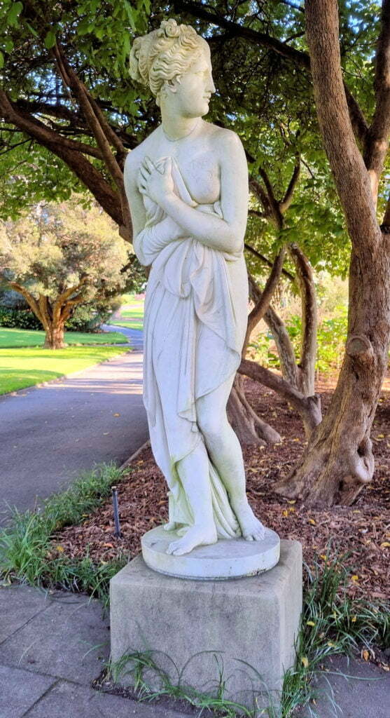 Venus Italica Statues Royal Botanic Garden Sydney