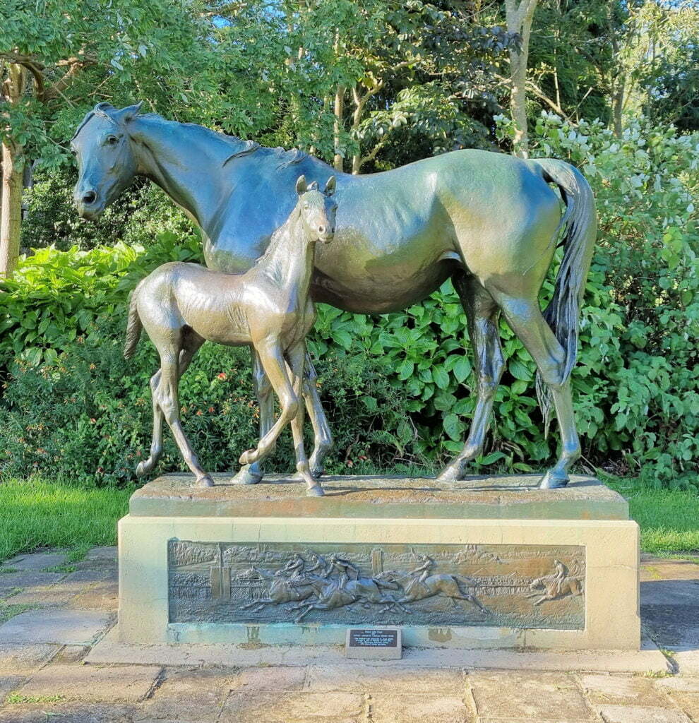 Mare and Foal Statues Royal Botanic Garden Sydney