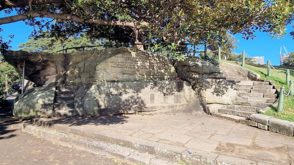 Mrs Macquarie's Chair