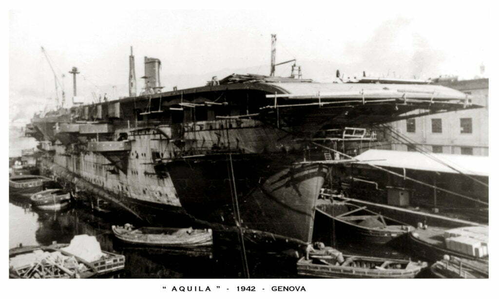 Aquila 1942 at Genoa