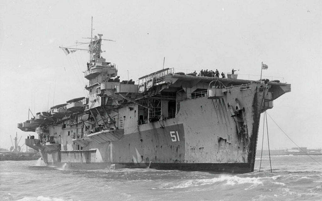 HMS Atheling December 18, 1945 in Melbourne