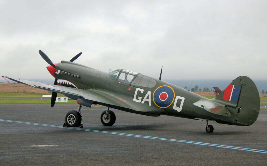 Curtiss Kittyhawk IV (Curtiss P-40N) 42-104687 Warbirds Over Scone