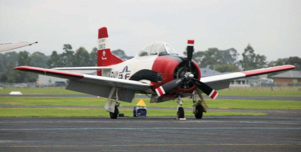 North American T-28B Trojan 138122