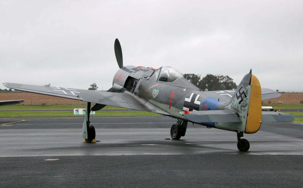 Focke-Wulf FW190A-8 at Warbirds Over Scone March 2022