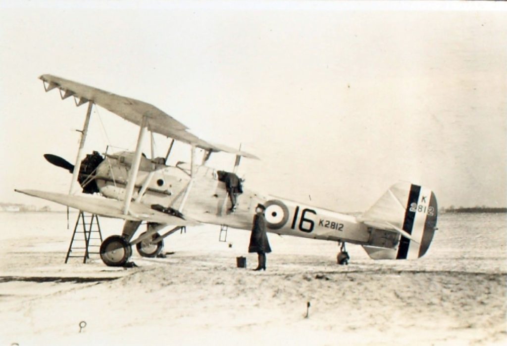 Vickers Vildebeest Mk.I K2812 at Cranwell Air Base