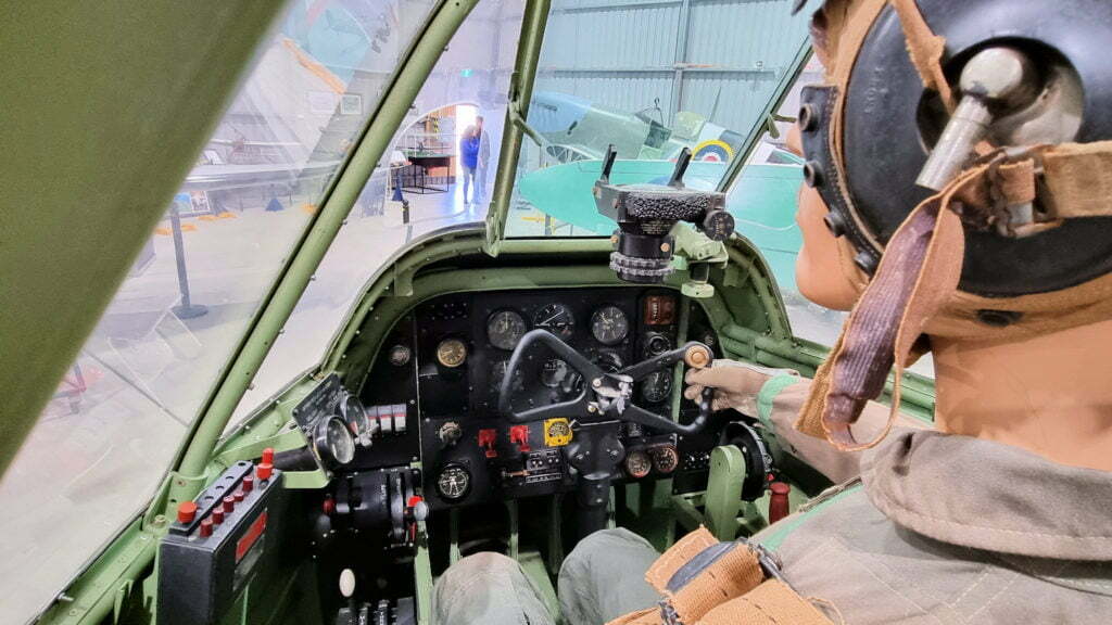 Replica Bristol Beaufighter Cockpit