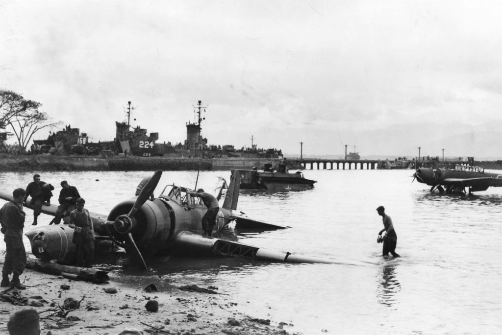 Aichi E13A Palawan Philippines 1945