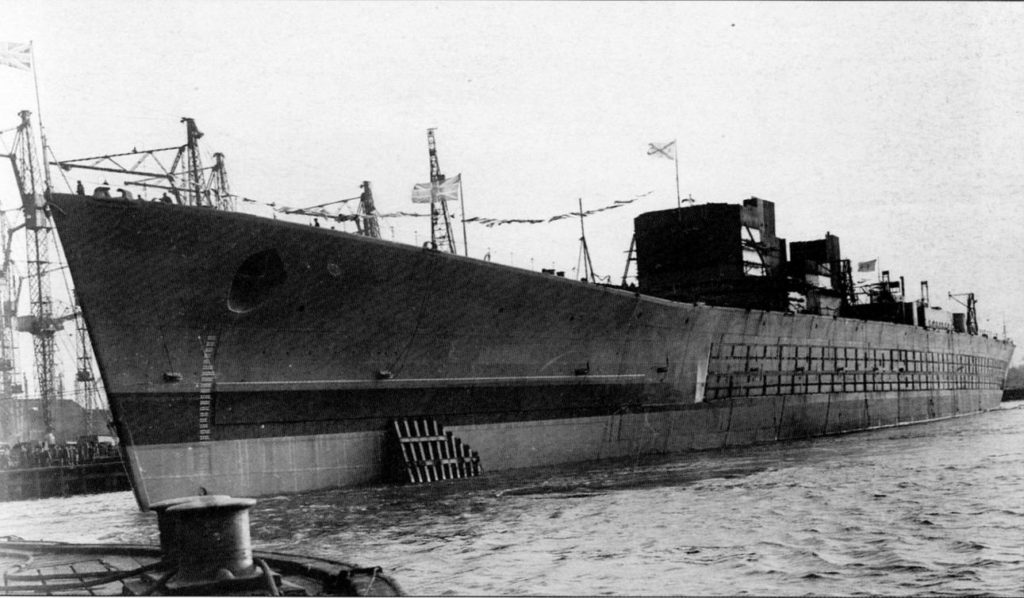 HMS Vanguard Fitting Out