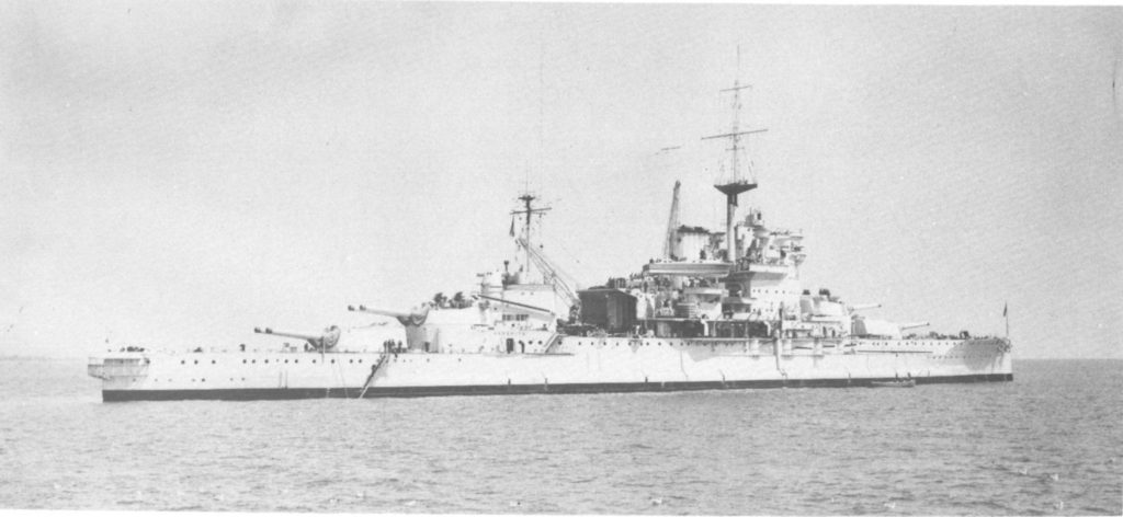 HMS Warspite July 1931