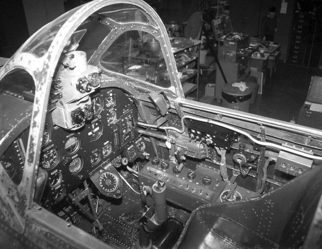 Aichi M6A Seiran cockpit