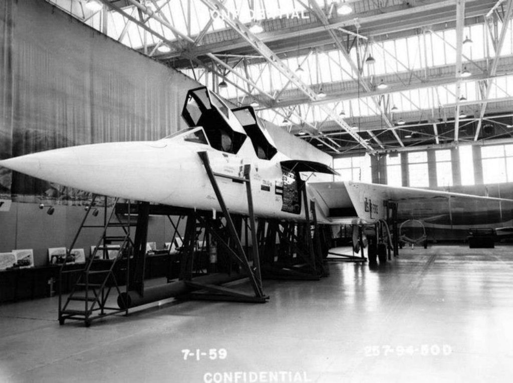 North American XF-108 Mock-up