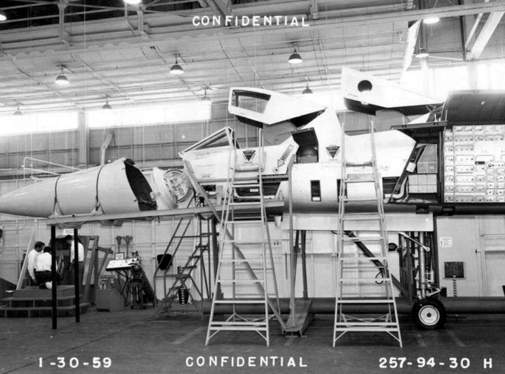 North American XF-108 Mock-up