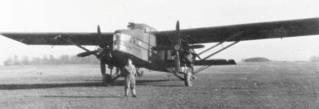 Captured SNCAC NC.470 in German markings and converted to wheeled undercarriage