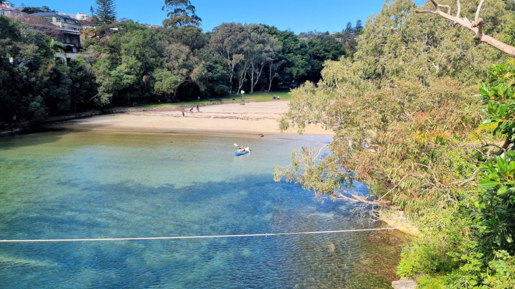 Parsley Bay Beach From the Bridge