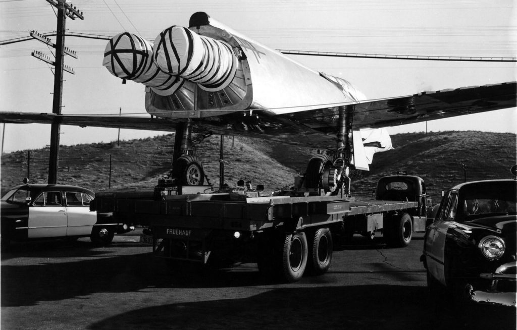 Lockheed XF-90 Being Transported