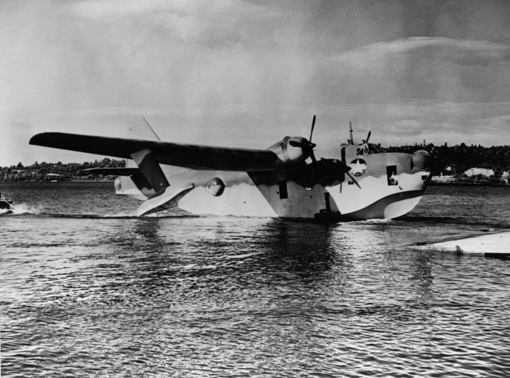 Boeing XPBB-1 Sea Ranger at Seattle July 1942