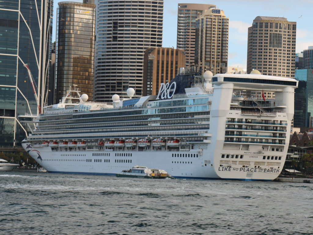 Pacific Encounter in Sydney Harbour