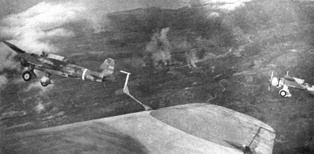 Mitsubishi Ki-30 over Bataan 1942