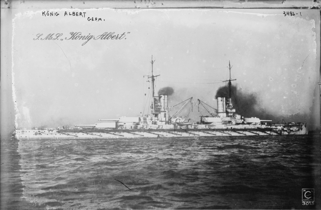 German Battleship SMS König Albert