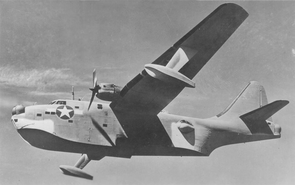 Boeing XPBB-1 Sea Ranger in flight