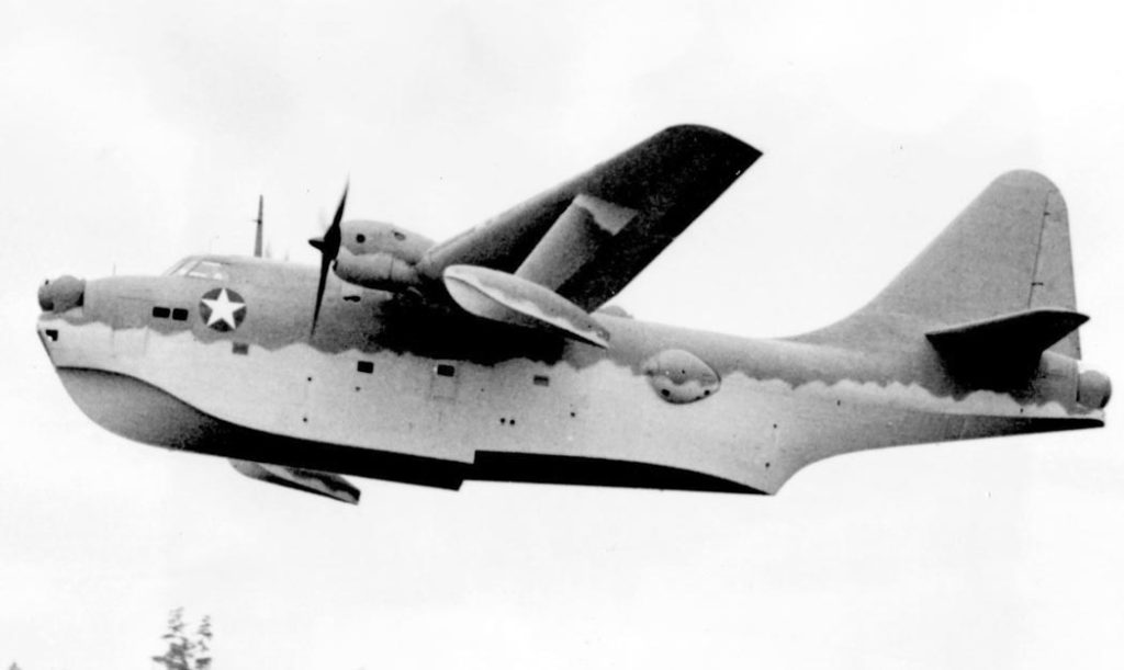 Boeing XPBB-1 Sea Ranger in flight