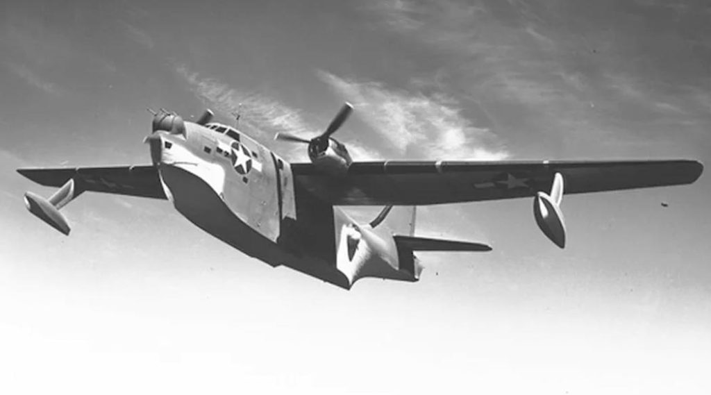 Boeing XPBB-1 Sea Ranger in flight