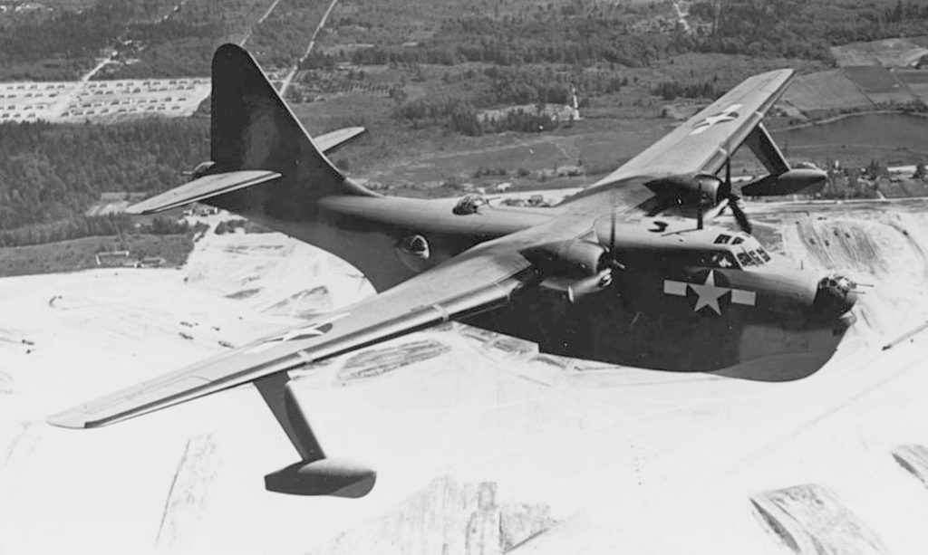 Boeing XPBB-1 Sea Ranger in flight