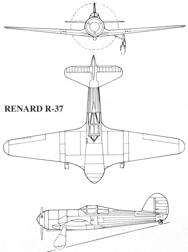 Renard R.37 Fighter Aircraft