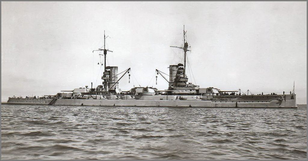 German Battleship SMS König Albert