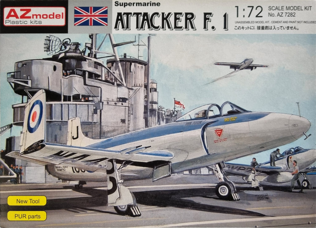 AZ Models Supermarine Attacker F.1 Box Art