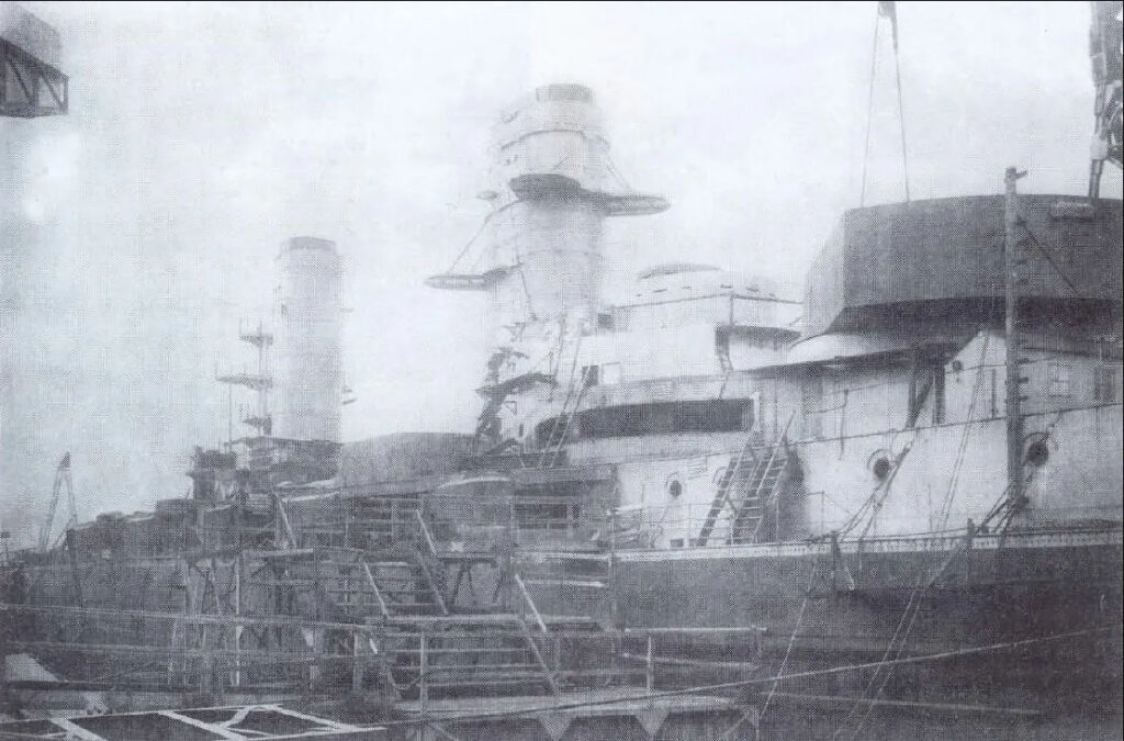 SMS Markgraf Fitting Out