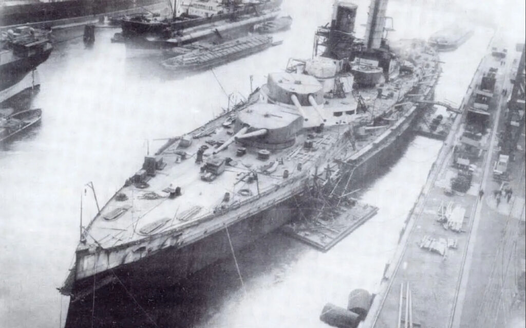 SMS Markgraf Fitting Out